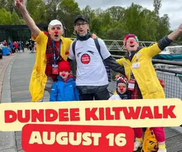 Kiltwalk 2026 is here - can you help us make it a special year? Sign up today an