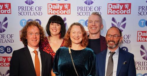 The Clowndoctors win Pride of Scotland Community Hero Award