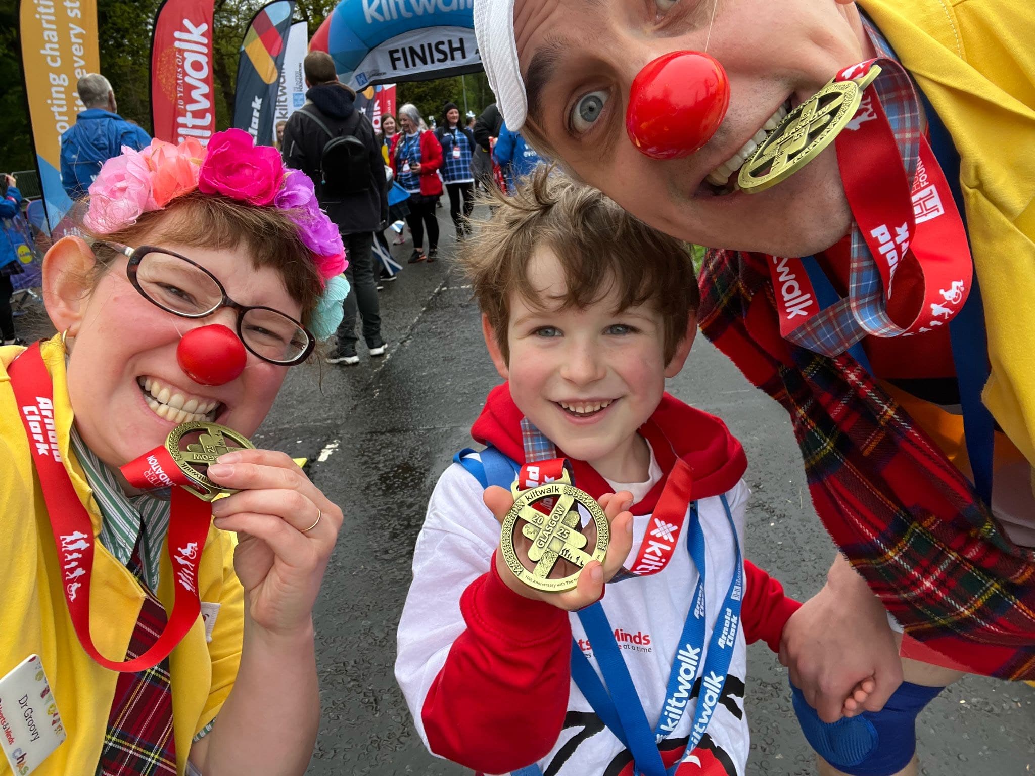 What an amazing weekend at the Glasgow Kiltwalk!
