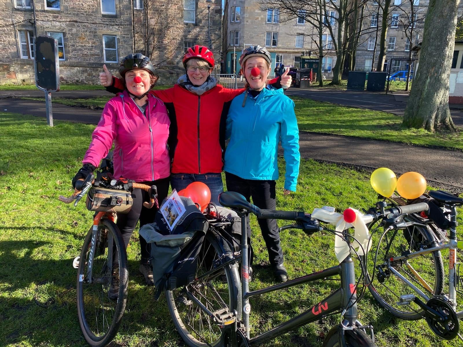 Congratulations to Lorrane on her epic cycling challenge for Hearts & Minds. event photo