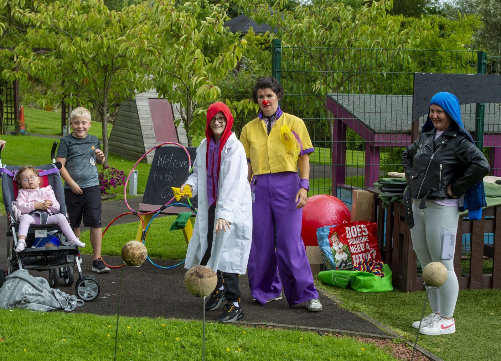 CHAS hold Olympic celebrations for the Clowndoctors event photo