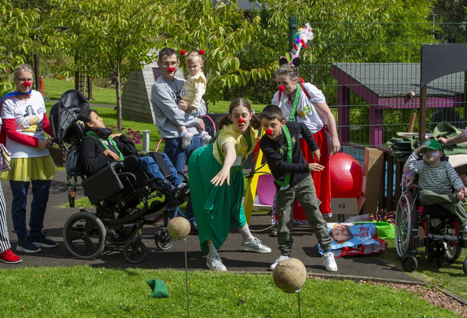 CHAS hold Olympic celebrations for the Clowndoctors event photo