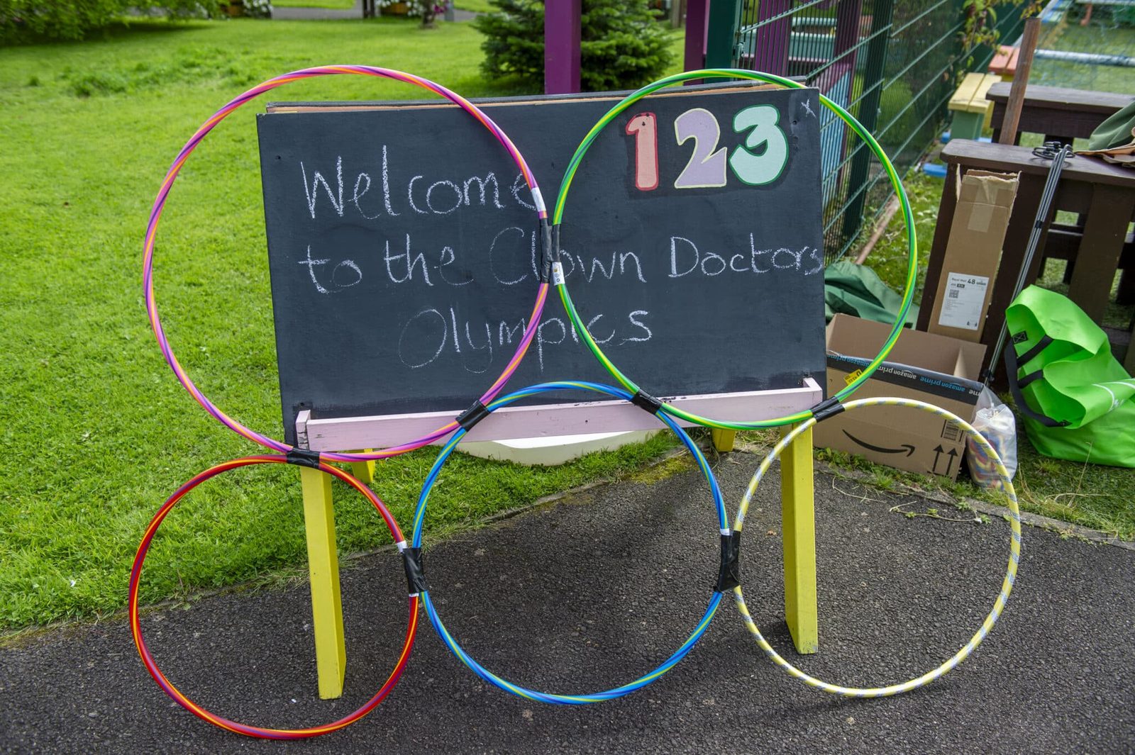 CHAS hold Olympic celebrations for the Clowndoctors event photo