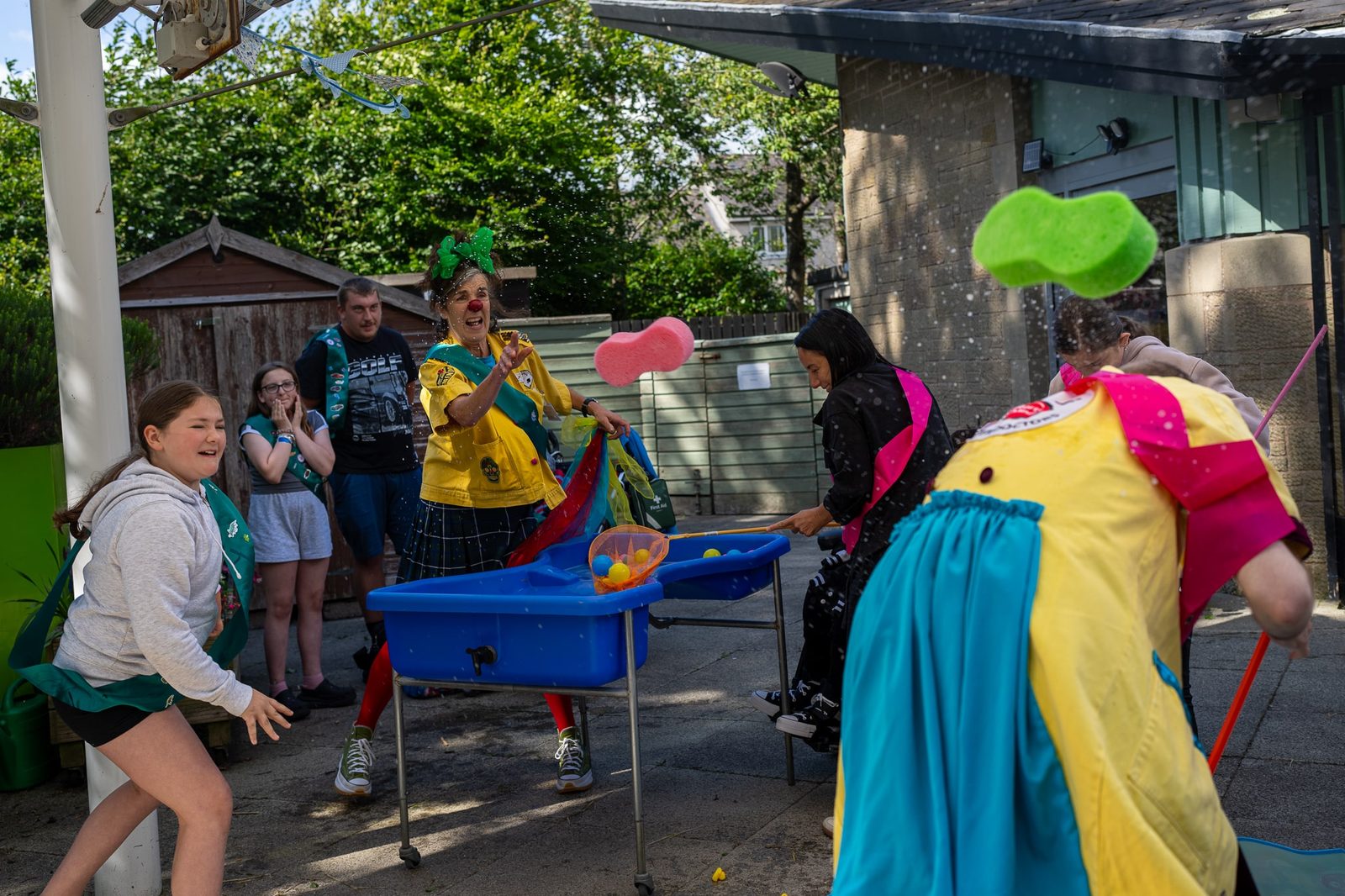 CHAS hold Olympic celebrations for the Clowndoctors event photo