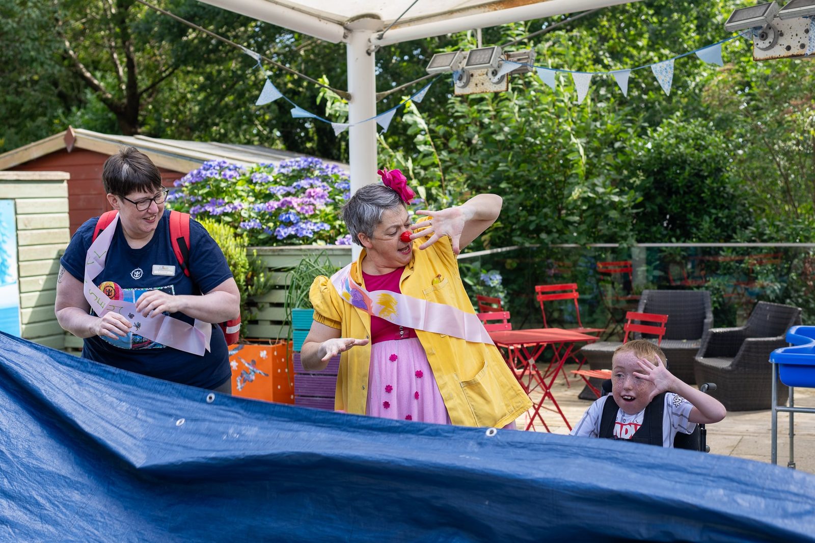 CHAS hold Olympic celebrations for the Clowndoctors event photo