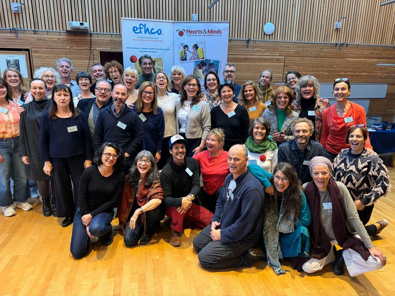 Clowndoctors assemble in Edinburgh!  - efhco General Assembly event photo