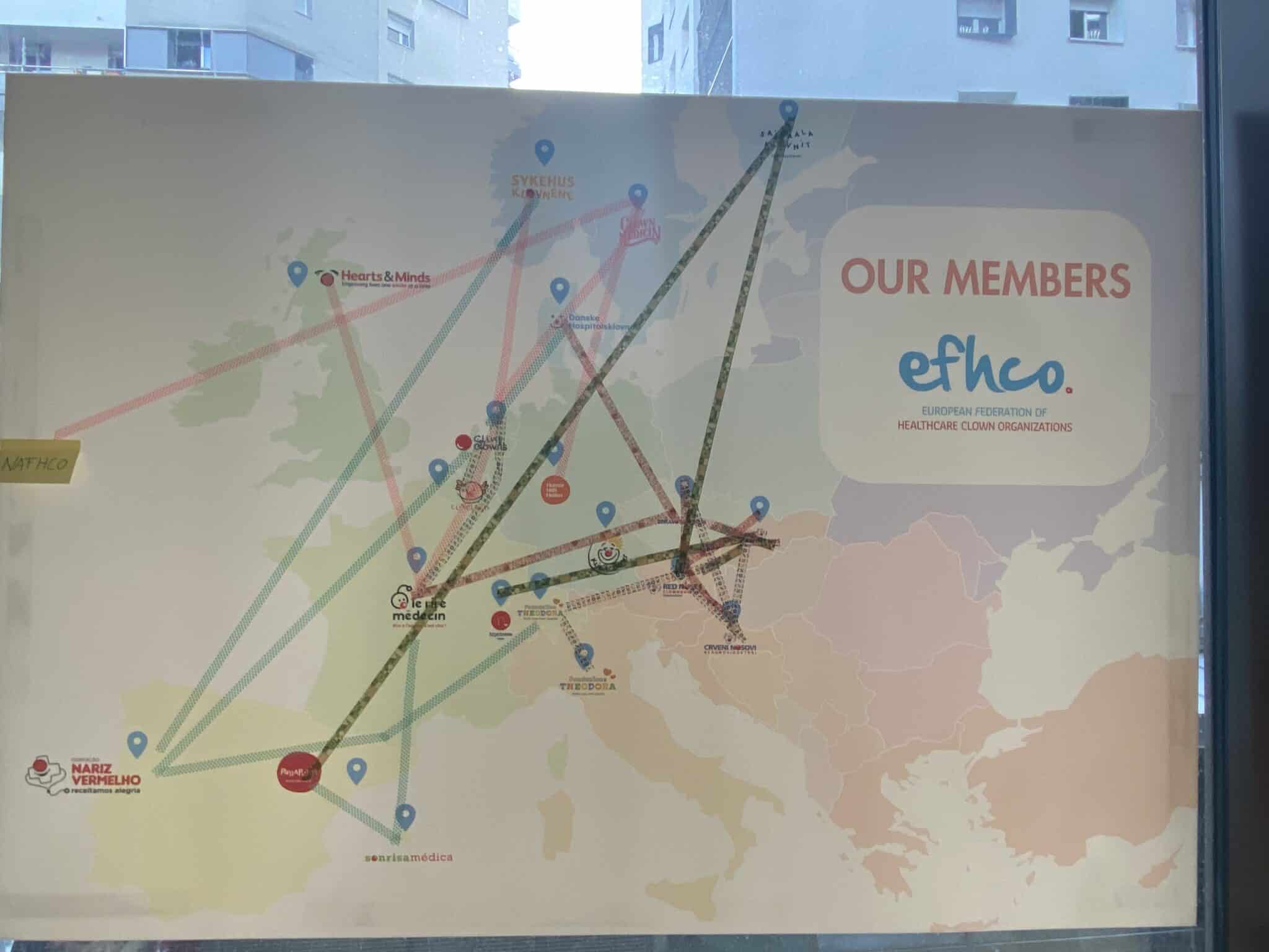 European Federation of Healthcare Clown Organisations general assembly 2025 event photo