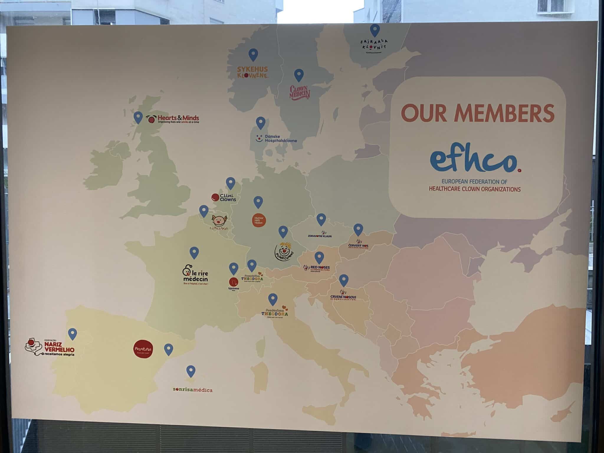 European Federation of Healthcare Clown Organisations general assembly 2025 event photo