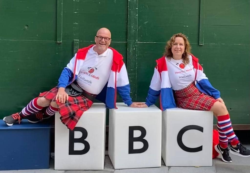 Dutch vet joins the Edinburgh Kiltwalk to support the Clowndoctors